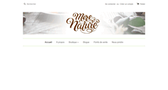 Desktop Screenshot of merenature.com